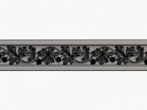 gothic moulding cnc 3D Model