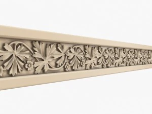 gothic moulding cnc 3D Model