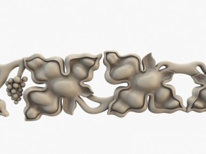 gothic moulding cnc 3D Model