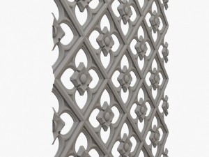gothic pattern cnc 3D Принт Модель