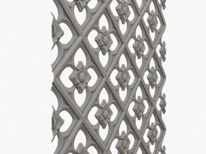 gothic pattern cnc 3D Print Model