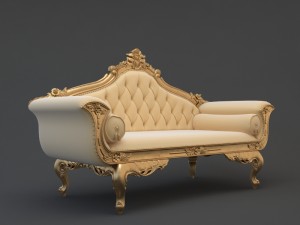 wedding sofa cnc 3D Model