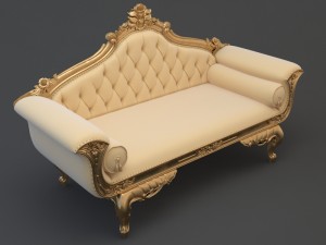 wedding sofa cnc 3D Model
