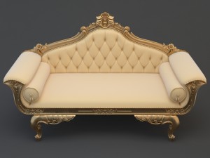wedding sofa cnc 3D Model
