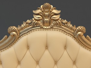 wedding sofa cnc 3D Model
