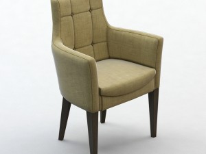 nina armchair 3D 模型