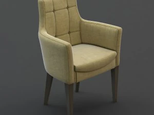 nina armchair 3D Model