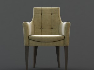 nina armchair 3D 模型