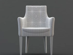 nina armchair 3D Model
