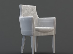 nina armchair 3D 模型