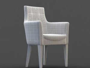 nina armchair 3D Model