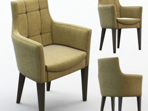 nina armchair Model 3D