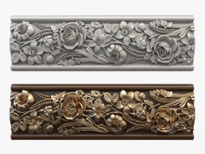 成型数控 3D 打印模型