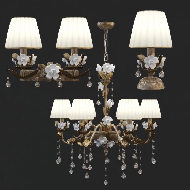 masiero light 3D 模型 .c4d .max .obj .3ds .fbx .stl .blend 