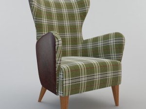 duke arm chair Modelo 3D