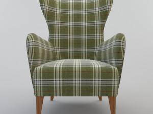 duke arm chair Modelo 3D