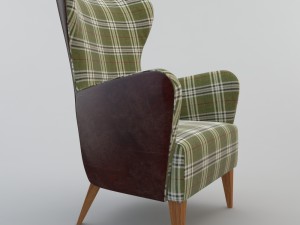 duke arm chair Modelo 3D