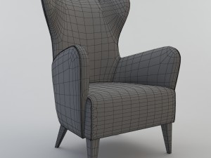 duke arm chair Modelo 3D
