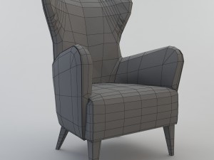 duke arm chair Modelo 3D