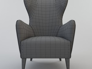 duke arm chair Modelo 3D