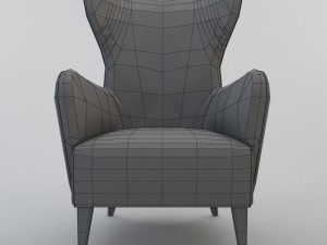 duke arm chair Modelo 3D