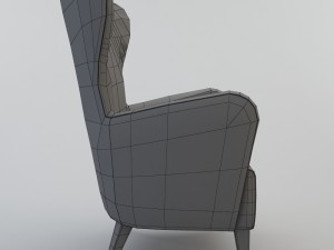 duke arm chair Modelo 3D