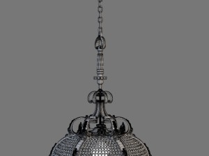 palace hotel chandelier 3D Модель