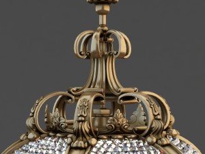 palace hotel chandelier 3D Модель