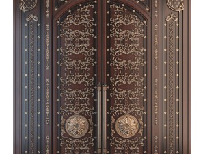 classic door Model 3D