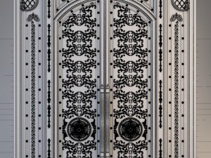 classic door 3D-Modell