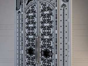 classic door 3D-Modell