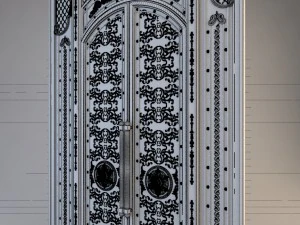 classic door 3D Model
