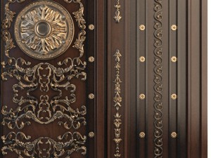 classic door 3D-Modell
