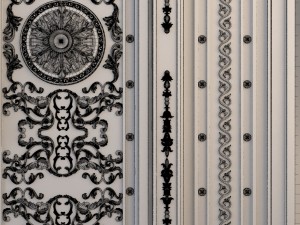 classic door 3D-Modell