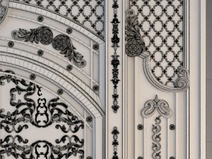 classic door 3D Model