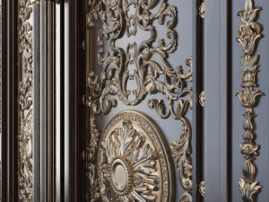 classic door 3D-Modell