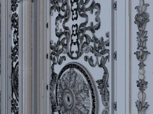 classic door 3D Model