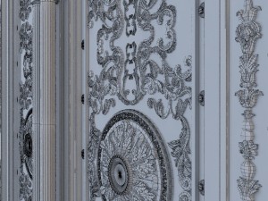 classic door 3D-Modell