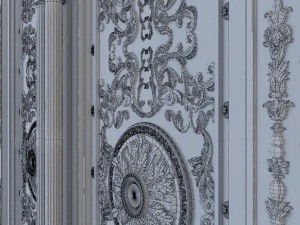 classic door 3D Model