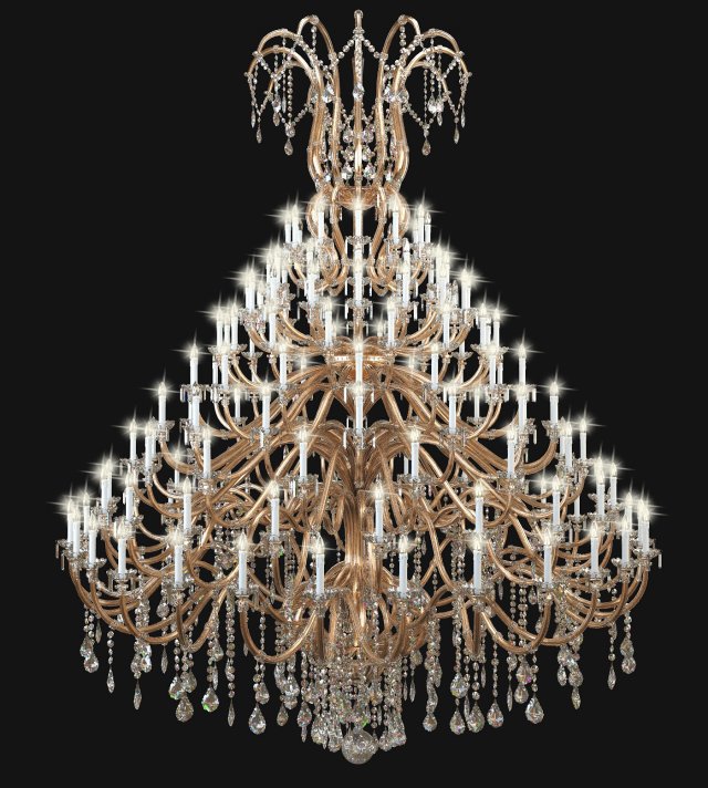 chandelier beby italy 3D मॉडल .c4d .max .obj .3ds .fbx .stl .blend 