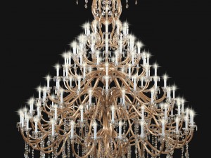 chandelier beby italy Model 3D