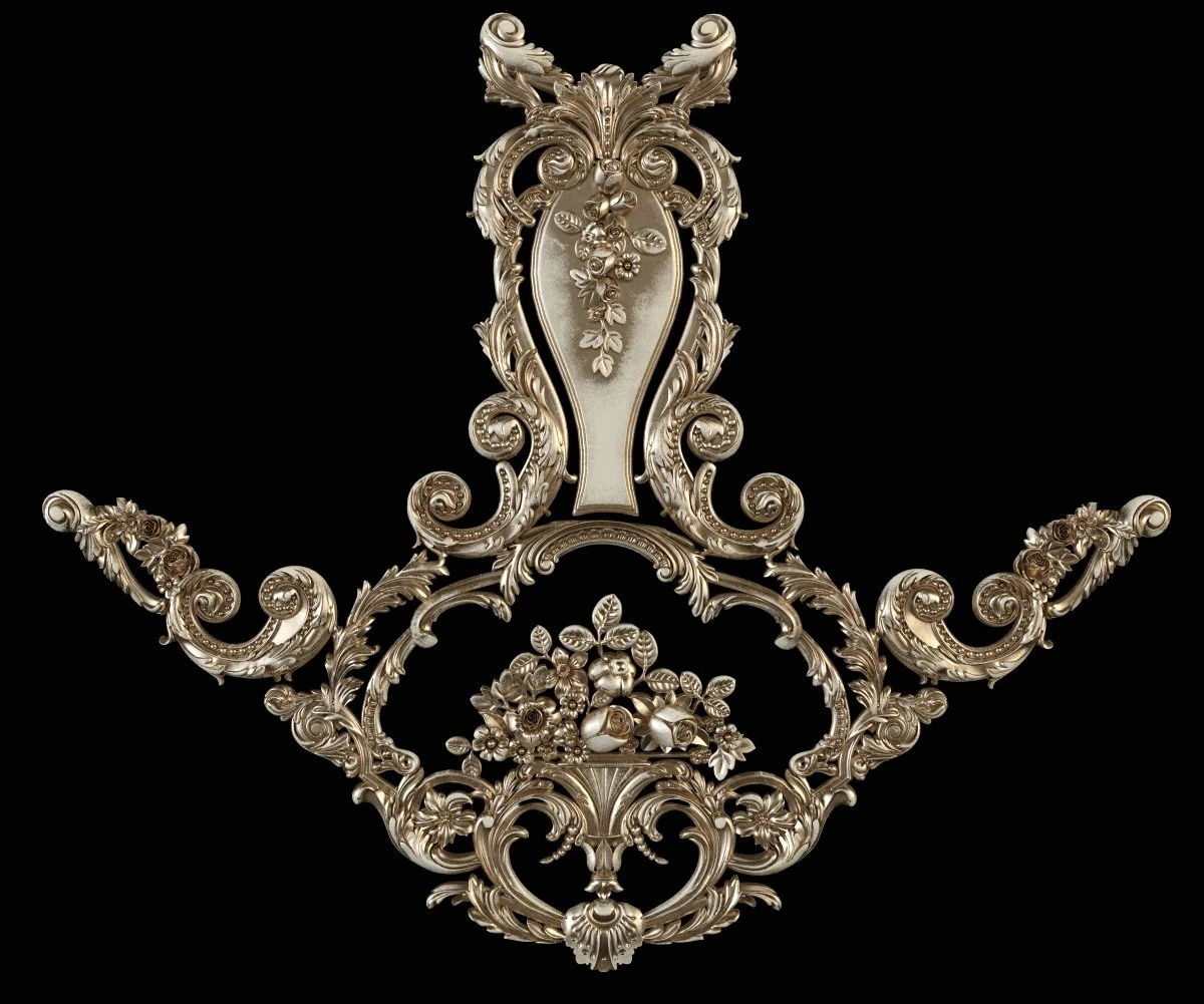 cartouche 3D Model .c4d .max .obj .3ds .fbx .stl .blend 