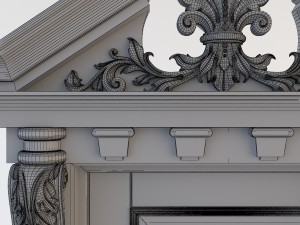 door classic 3D Модель