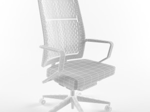 office chair keilhauer run Model 3D