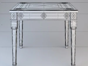 테이블 3D 모델