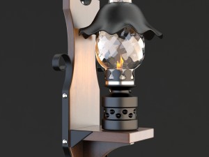 kerosene lamp Modello 3D