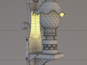 kerosene lamp Modello 3D
