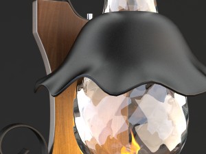 kerosene lamp Modello 3D
