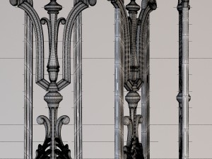 iron baluster Modelo de Impressão 3D