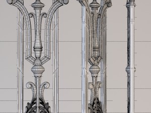 iron baluster Modelo de Impressão 3D